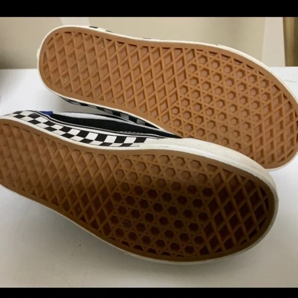 Classic Old Skool Classic Vans Blue/Black Sneakers Classic Design - Picture 8 of 10